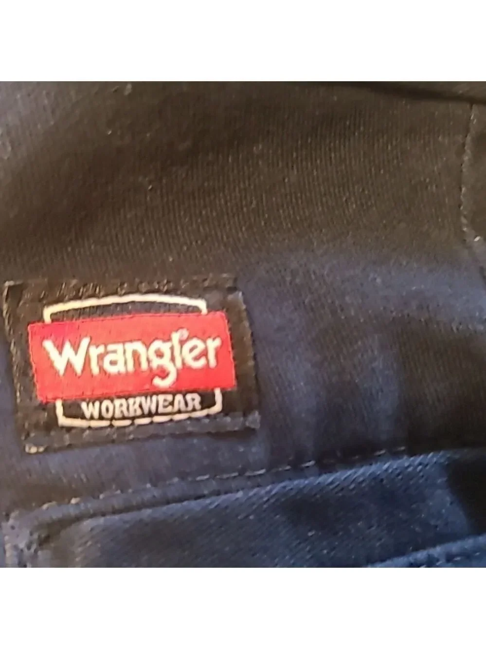 Wrangler workwear, men's black jeans sz. 34